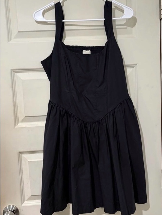 a new day Dresses & Skirts - a new day Black Sleeveless Mini Dress with Gathered Waist